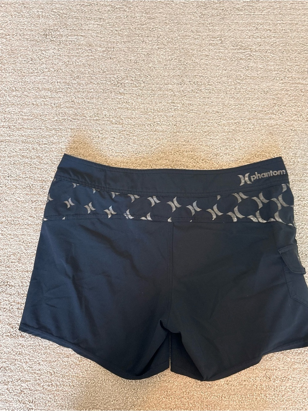 Hurley Black Swim Board Shorts. Y2K. Size 5 - Picture 3 of 5